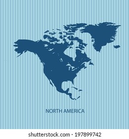 NORTH AMERICA MAP 