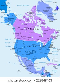 North America Map