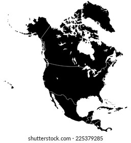 North America Map 