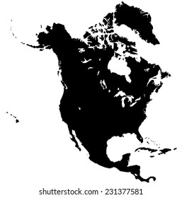 North America Map 