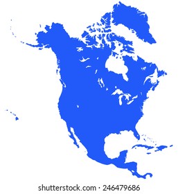 North America Map 