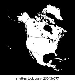 North America Map 