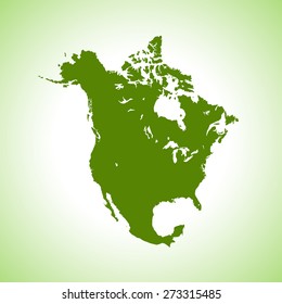 North America map