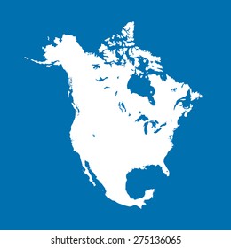 North America map