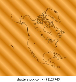 North America Map 