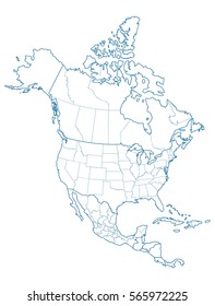 North America Map