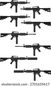 North American Main Submachineguns Models
