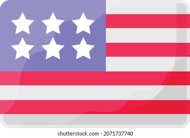 North American National Flag Concept Thanksgiving Day  Vector Icon Design, Harvest festival Symbol, Secular holiday Sign, Religious and cultural traditions Stock Illustration