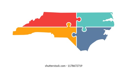 North Carolina Rebuild Logo Vector Illustration