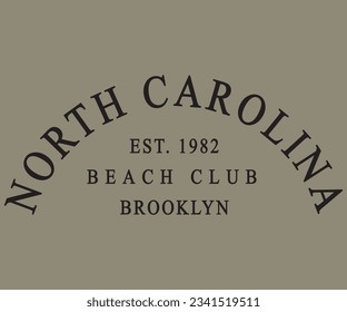 North Carolina slogan print state Vintage retro varsity with college emblem for graphic tee t shirt or sweatshirt	