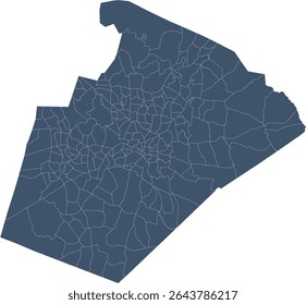 Tractos del censo del condado de Wake de Carolina del Norte 2020