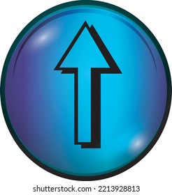 	
North direction compass icon - Vector graphic