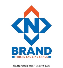 North Direction Symbol Vector Logo