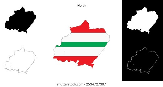 Gliederungsmappensatz für die Provinz Nord