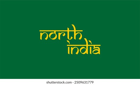 
Norte de India Estilos de texto - Texto Typo Obras de arte