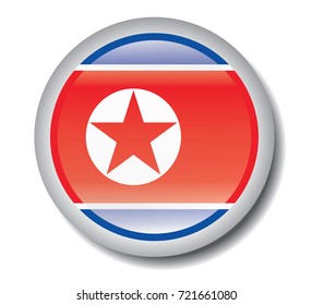 North Korea badge or button 