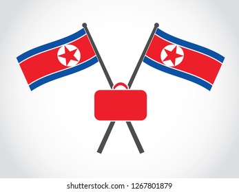North Korea Emblem Business