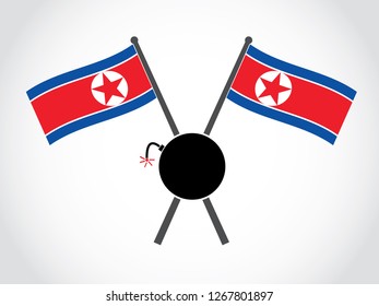 North Korea Emblem Debt