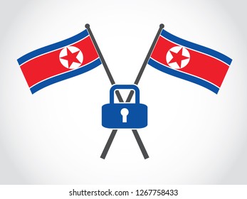 North Korea Emblem Security