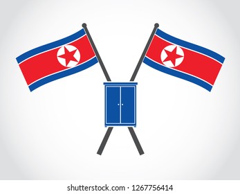 North Korea Emblem Wardrobe