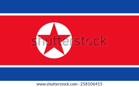 North Korea flag