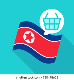 North Korea Flag vector illustration