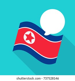 North Korea Flag vector illustration