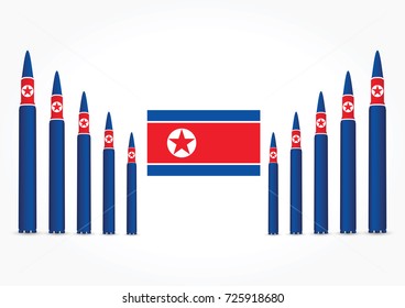 北朝鮮 ミサイル のベクター画像素材 画像 ベクターアート Shutterstock