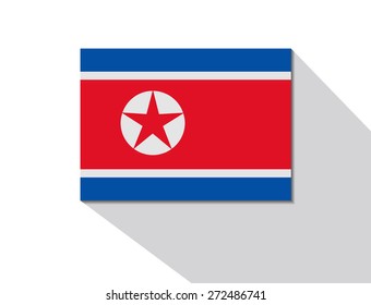 north korea long shadow flag