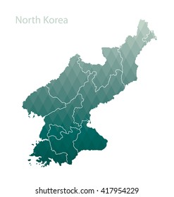 North Korea map