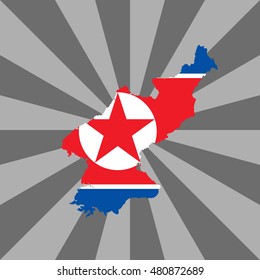 North Korea map