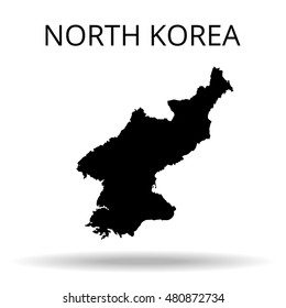 North Korea map