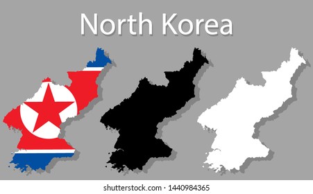 North Korea map set 