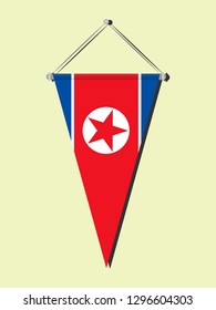 North Korea national flag