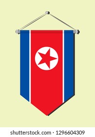 North Korea national flag