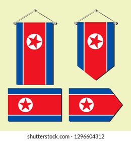 North Korea national flag