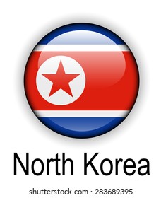 bandera oficial del estado de corea del norte