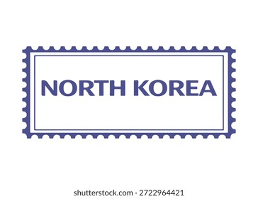Coreia do Norte carimbo vetor ícone em um fundo branco
Carimbo de correio vetorial sobre fundo branco