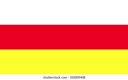 North Ossetia flag