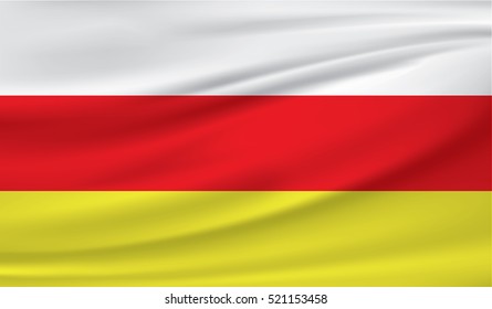 North Ossetia flag