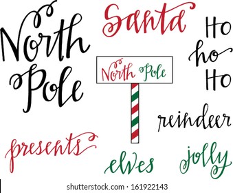 North Pole Christmas Set