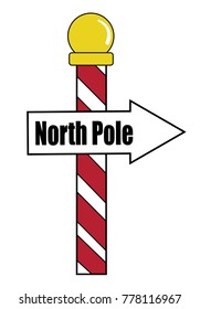 North Pole Sign