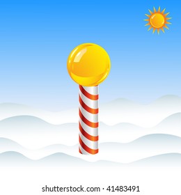 North Pole sign vector.Visit the gallery for more cool stuff