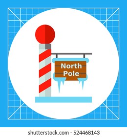 North Pole Tablet Icon