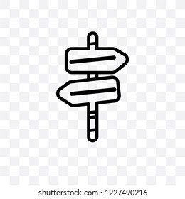 North pole vector linear icon isolated on transparent background, North pole transparency concept can be used for web and mobile