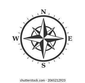 North star compass icon