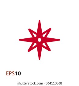 North star icon for web and mobile