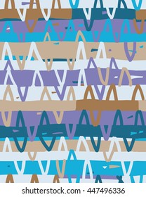 North weaving. Ethnic seamless pattern design for background, wallpaper, clothing and wrapping.