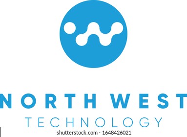 Diseño de logotipos de la tecnología Noroeste