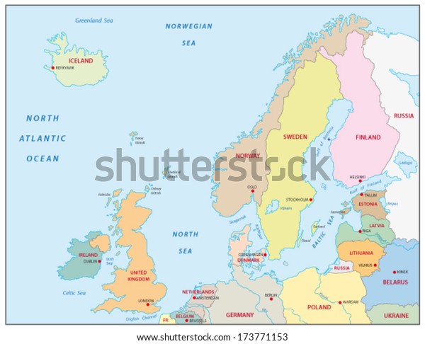 minecraft northern europe map